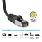 Bestlink Netware CAT5E Shielded (FTP) Ethernet Network Booted Cable- 100Ft- Black 100611BK - alternate 3